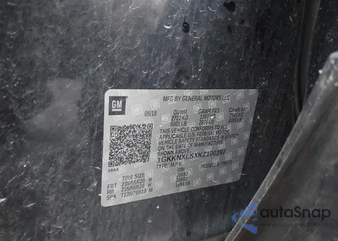 2019 GMC Acadia Denali from USA, damaged, VIN 1GKKNXLSXKZ100397